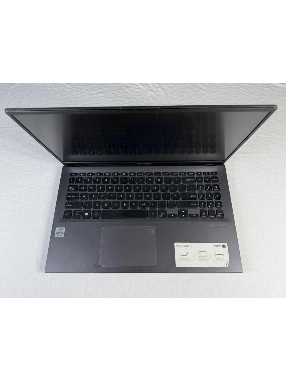 Asus vivobook F512J 15.6" i3-1005G1 1.2GHz 8GB RAM 128GB SSD Intel UHD Graphics